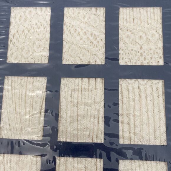 Vintage Ivory Lace Floral Sheer SHOWER CURTAIN Cottage Shabby Chic Boho 72”x72” - Picture 4 of 4